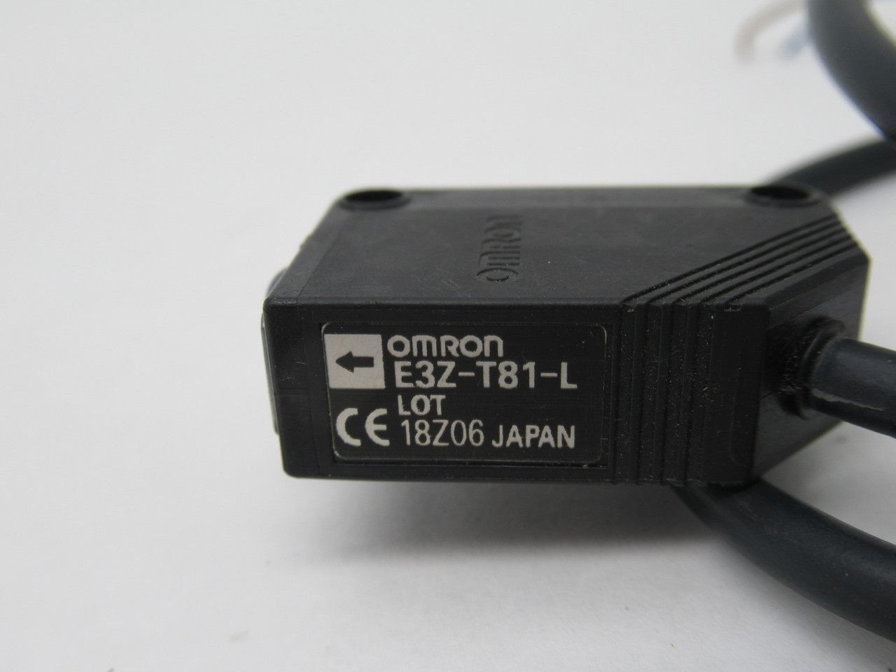 Omron E3Z-T81-L Photoelectric Emitter 15mA 15m Range PNP 0.7m Cable USED