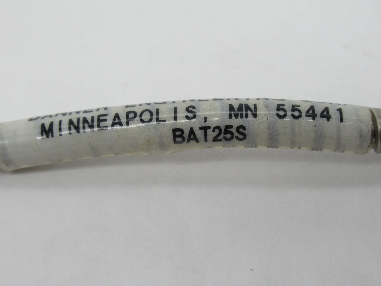 Banner BAT25S Fiber Optic Cable 60" Length 0.125" Diameter SHELF WEAR NOP