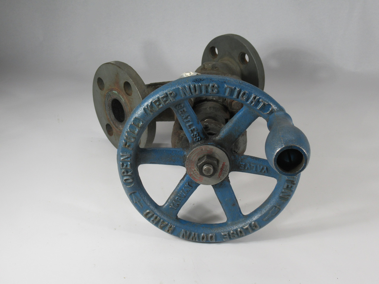 Yarway 3488-R Angle Blow-Off Valve 1-1/2" 300 psi 515 psi Type B USED