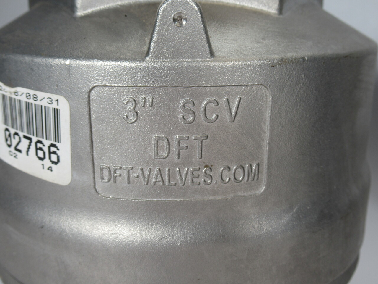 DFT 835K7B4A5 Inline Check Valve 3" NPT 750 CWP/500 WSP 510 psi SHELF WEAR NOP