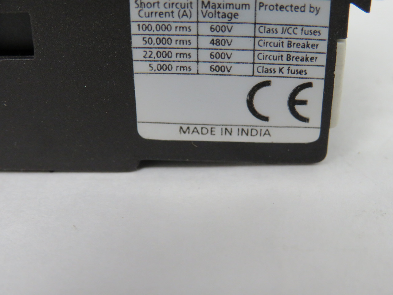 MCG MP1D0910BD Non-Reversing Contactor 24VDC 9A 1NO 3P USED