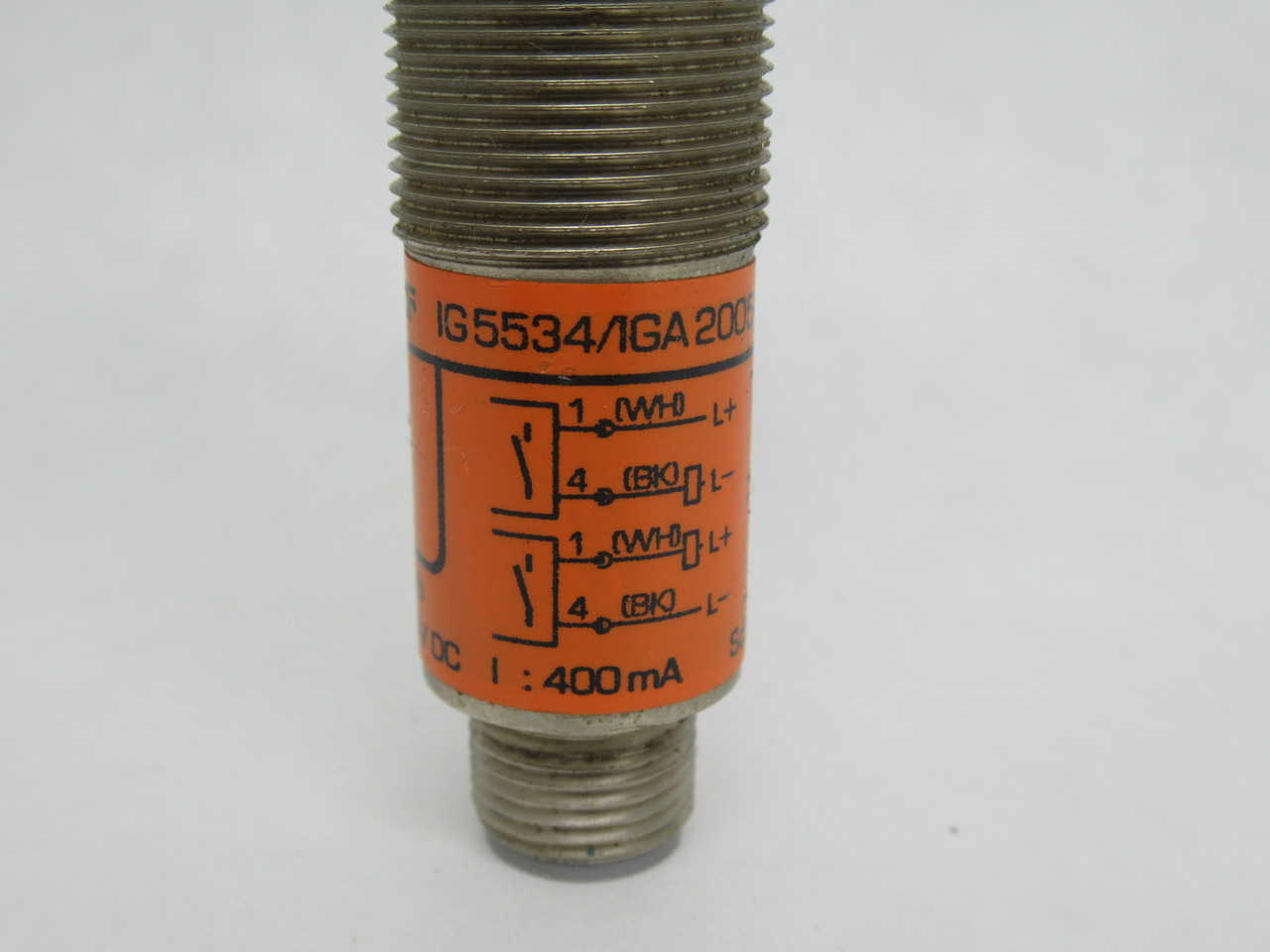 Efector IG5534 Inductive Proximity Sensor 10-55VDC 400mA 5mm Distance USED