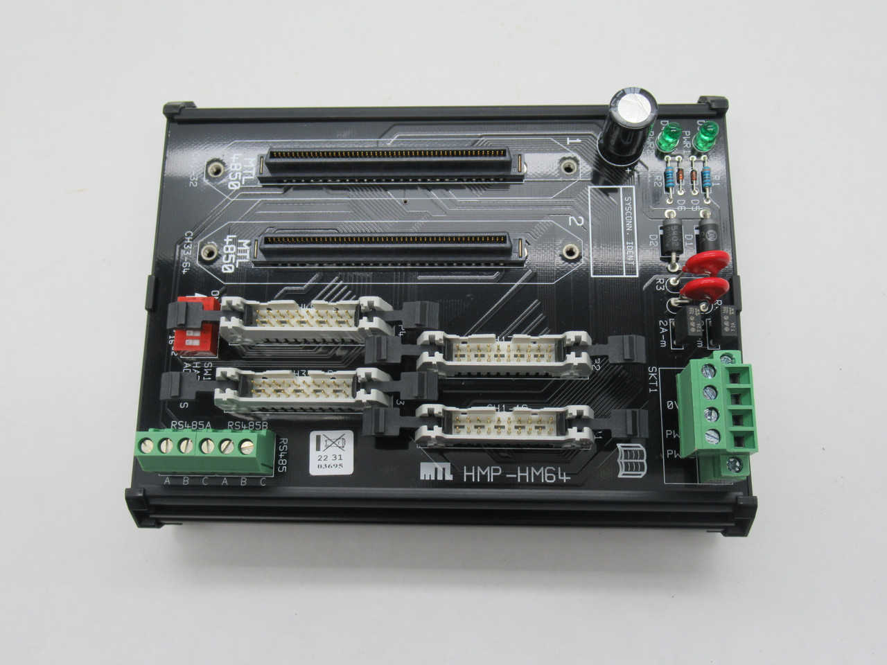 Eaton Crouse-Hinds HMP-HM64 Compact HART Interface for MTL4850 Multiplexer NEW