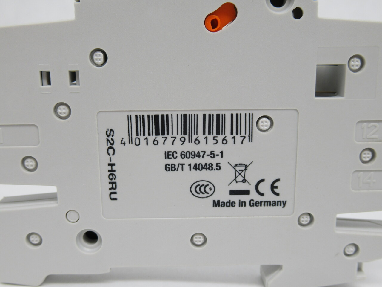 ABB S2C-H6RU Auxiliary Contact for Miniature Circuit Breaker 1CO NEW