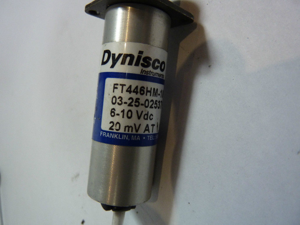 Dynisco FT446HM-1M-9 Pressure Transducer 6-10VDC 20 mV @ 1000 lbs USED