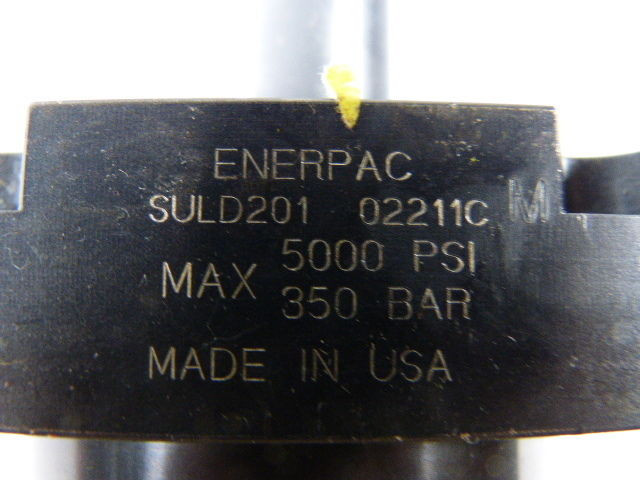 Enerpac SULD201 Hydraulic Upper Flange Swing Clamp 4200lb 5000PSI 350BAR USED
