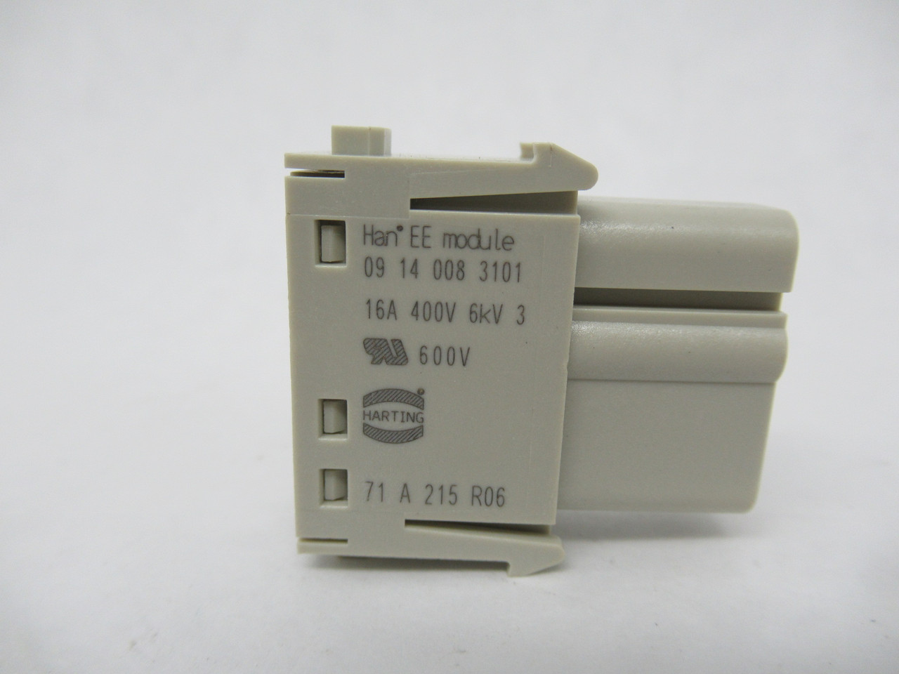Harting 09140083101 Female Crimp Module 16A 400V 8-Position NOP