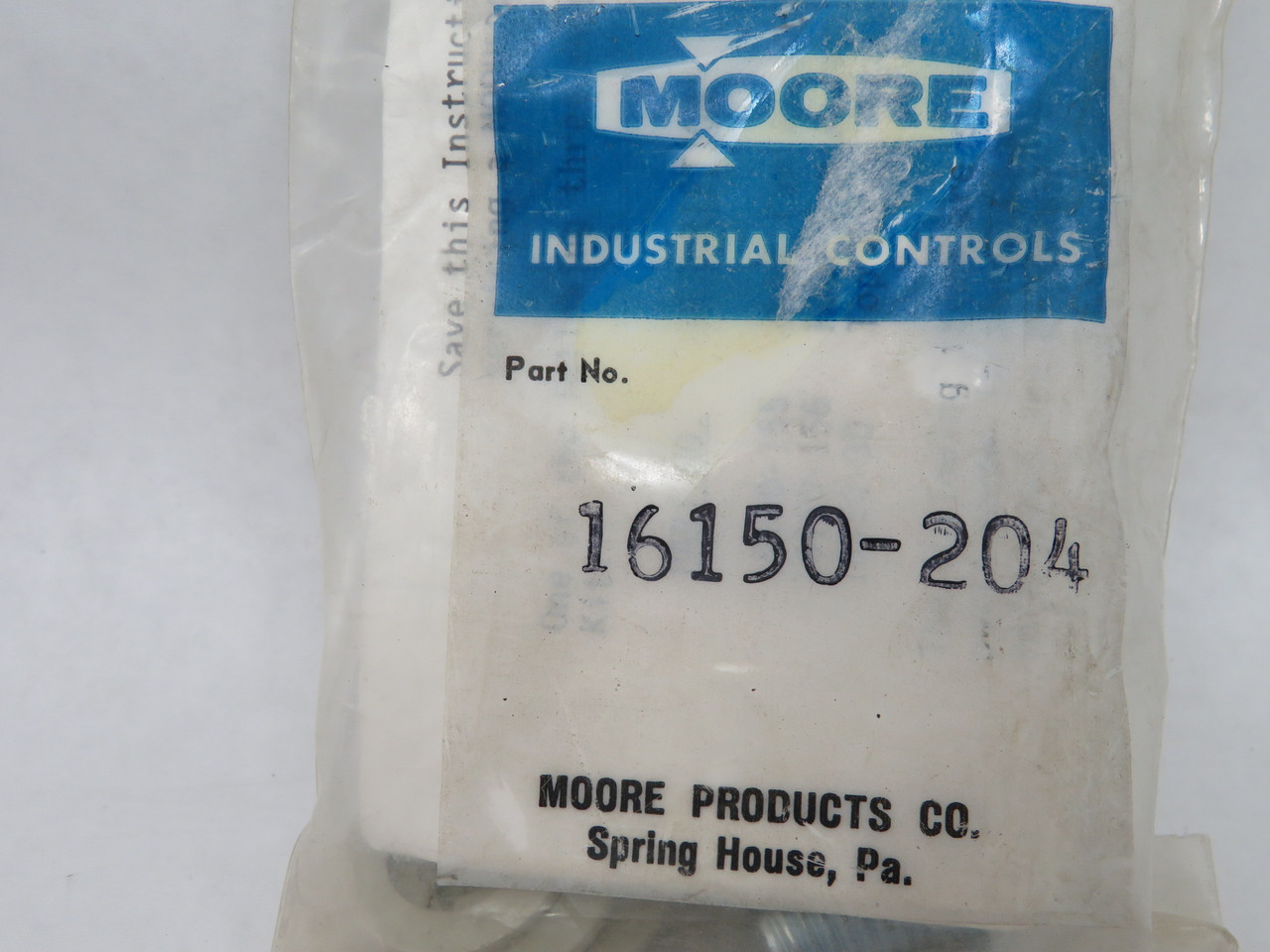 Moore 16150-204 Mounting Screw for Operator Panel NWB