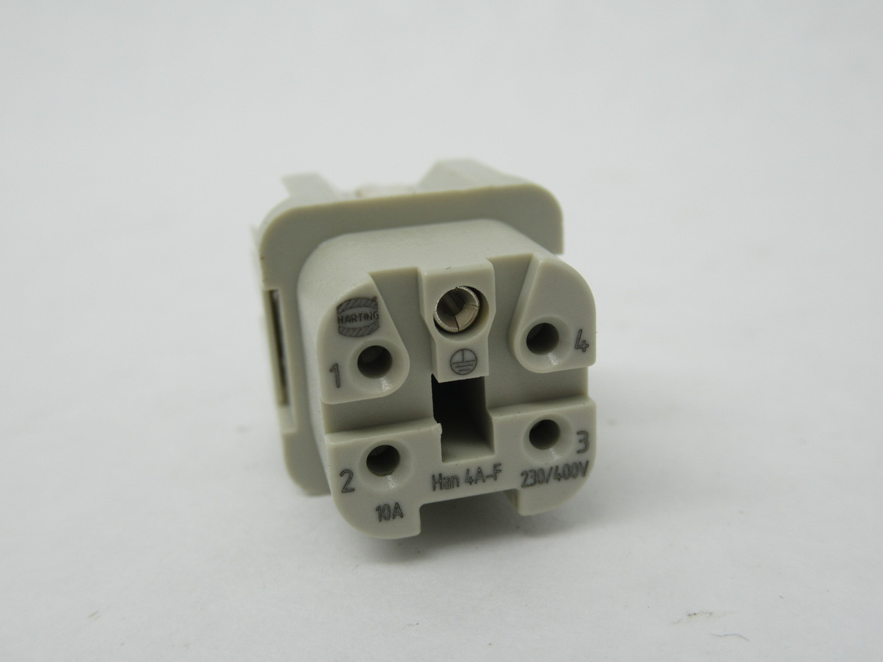 Harting 09200042711 Female Insert 4-Pos 10A 230/400V Lot of 10 NOP