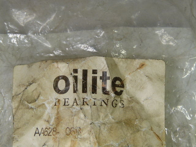 Oilite AA628-06 Brass Sleeve Bushing .628"OD .5015"ID .75"L Lot of 4 NWB