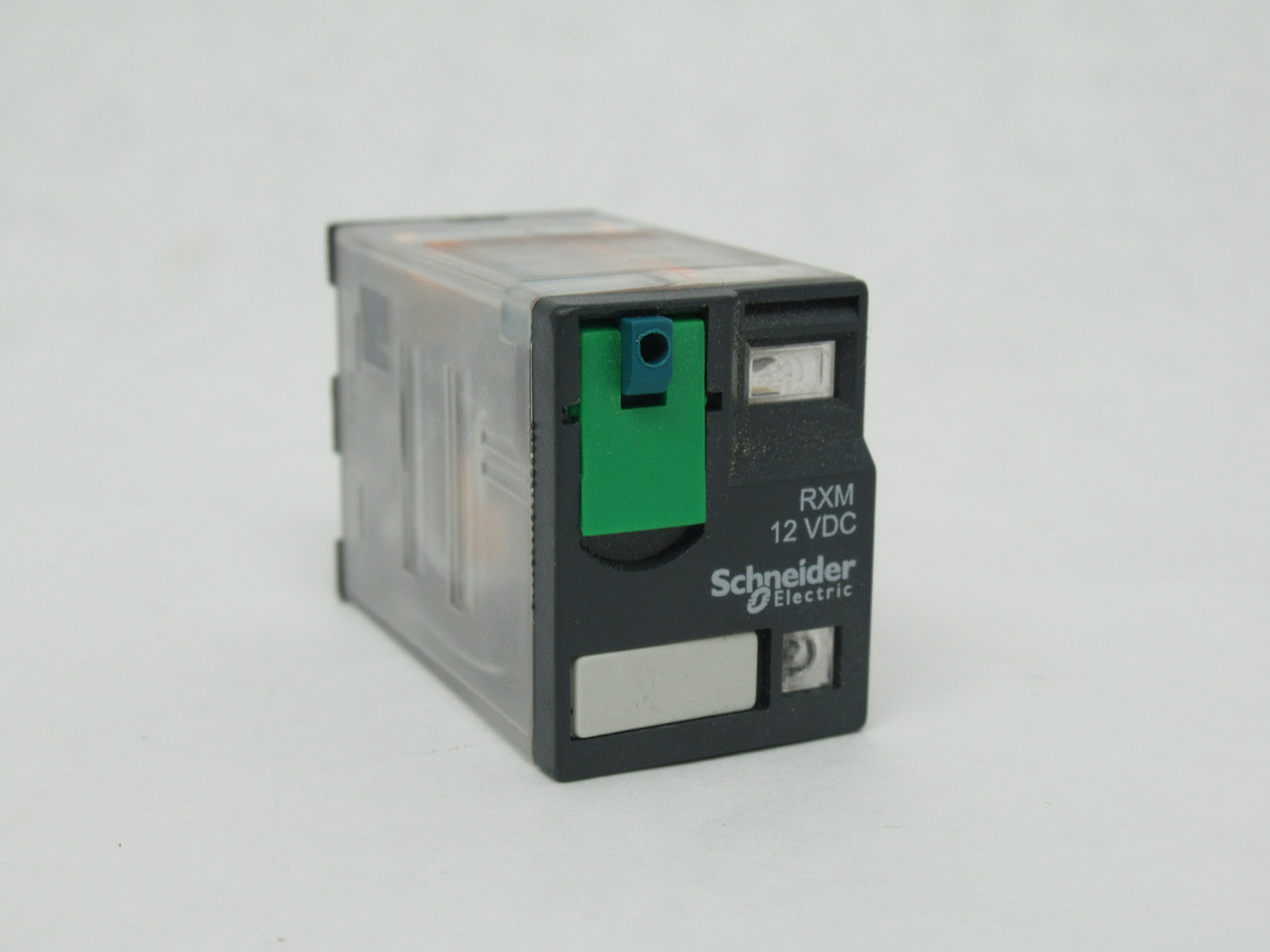 Schneider Electric RXM2AB2JD Mini Plug-In Relay 12VDC 12A@25VAC 8-Blade USED