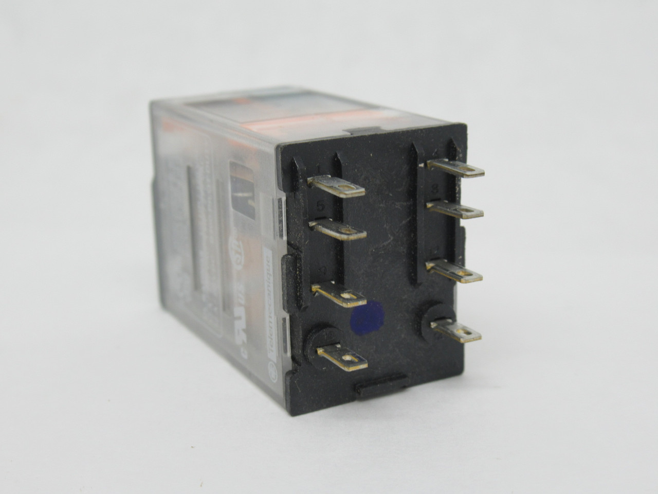Schneider Electric RXM2AB2JD Mini Plug-In Relay 12VDC 12A@25VAC 8-Blade USED