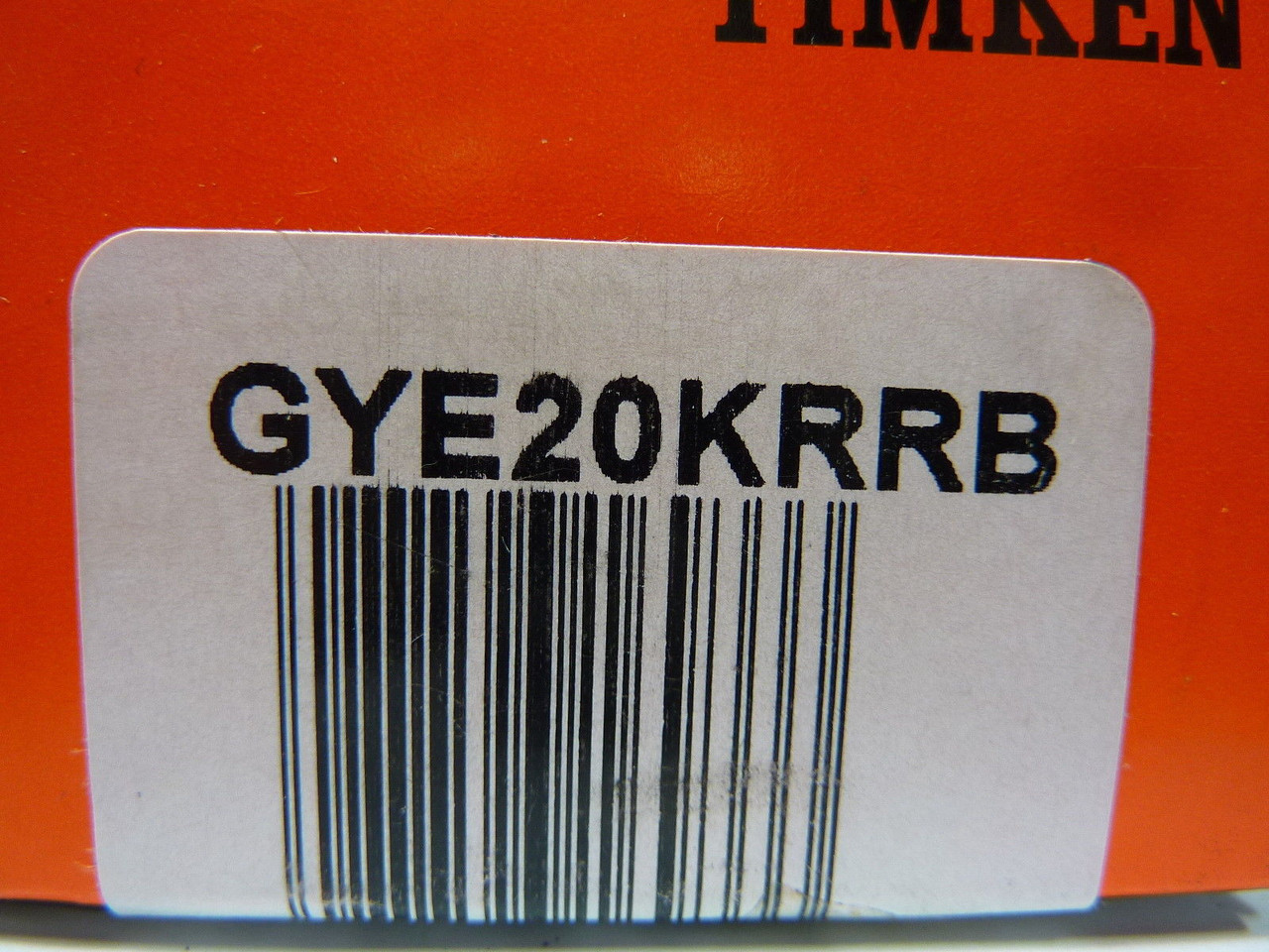 Timken GYE20KRRB Insert Bearing 47mmOD 20mmID 31.80mmW NEW