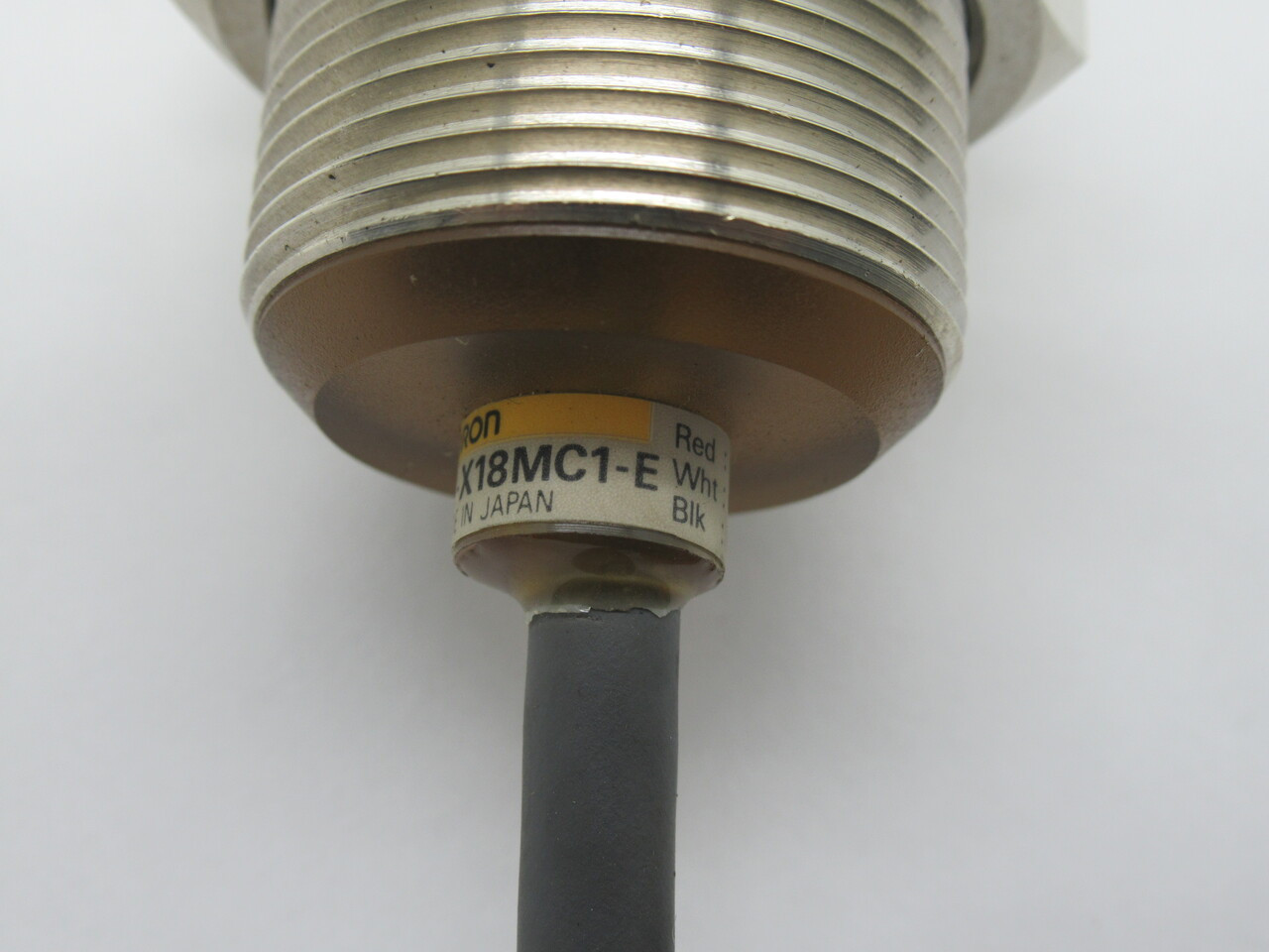 Omron TL-X18MC1-E Proximity Switch 12-24VDC NPN NO 18mm Distance SHELF WEAR NOP