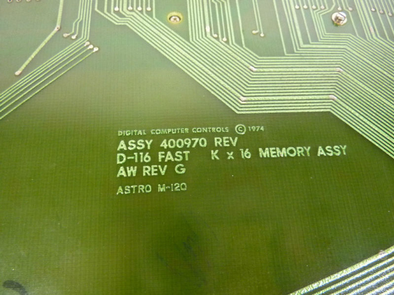 Digital Computers 400970 PC Memory Board USED