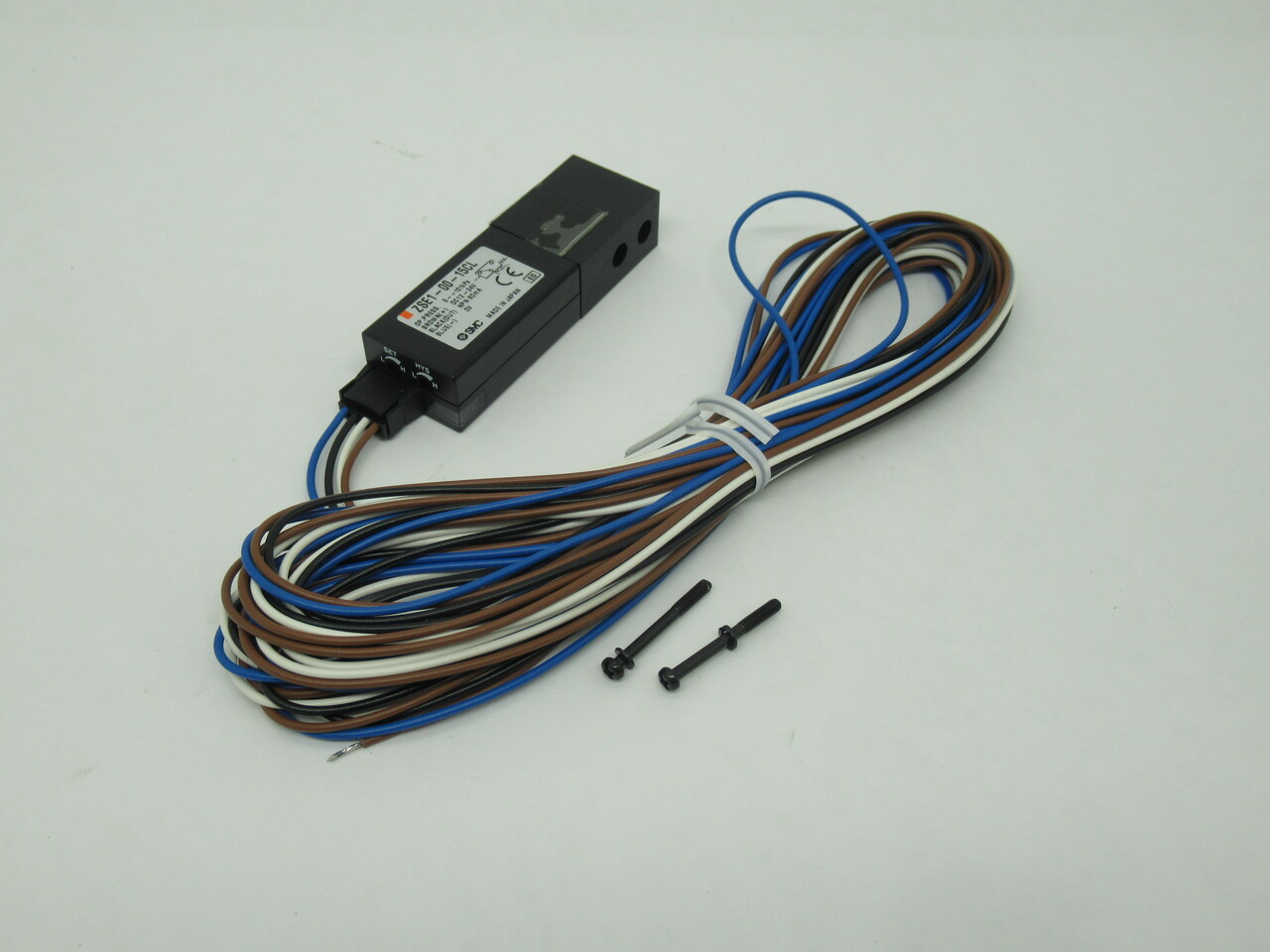 SMC ZSE1-00-15CL Vacuum Switch 12-24VDC NPN 80mA 0-101 kPa NWB