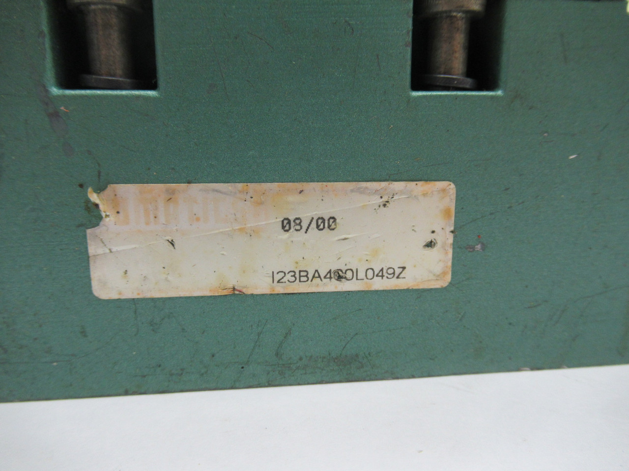 Numatics 123BA400L049Z Pneumatic Valve No Seal 0.6A USED