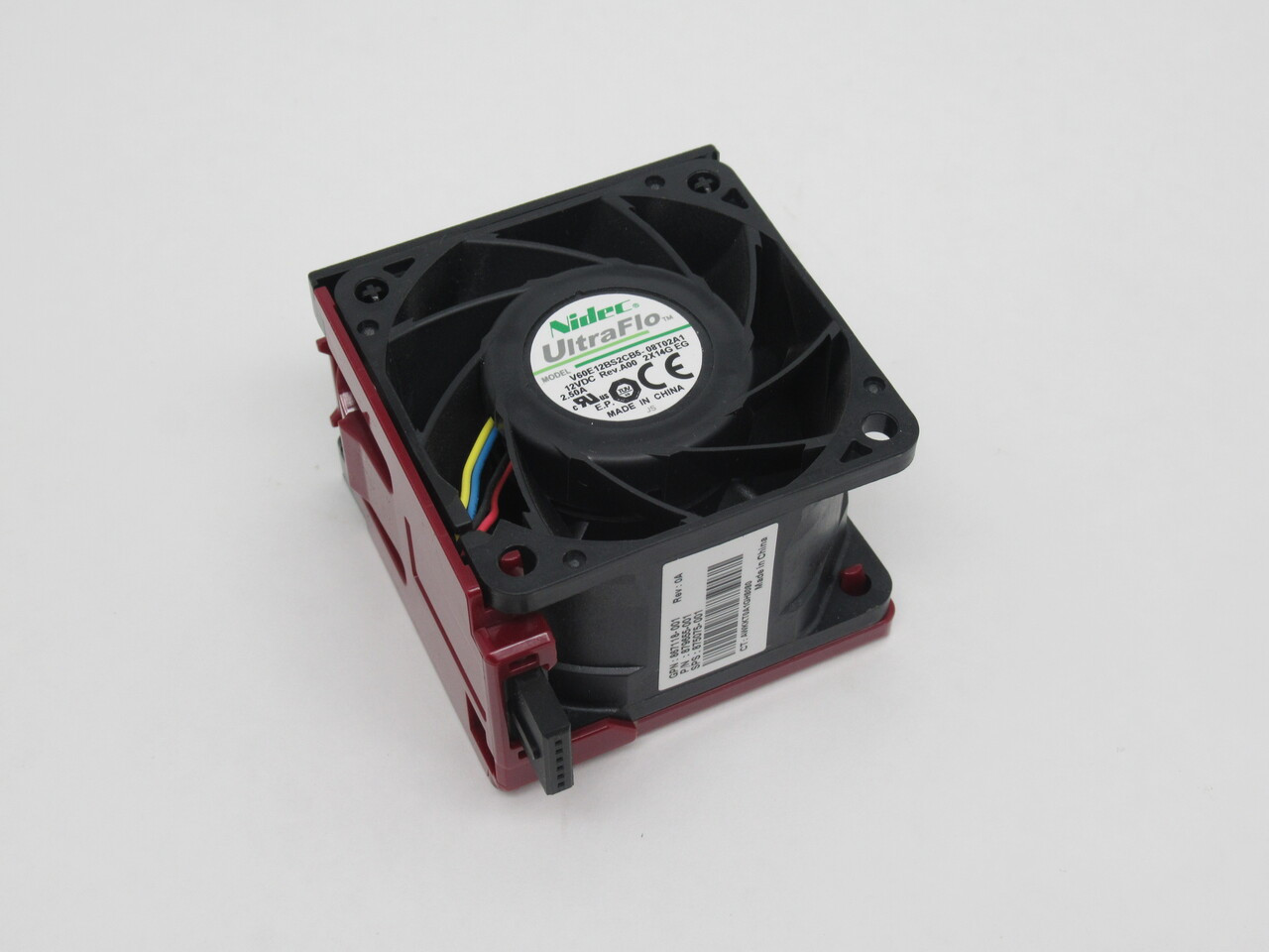 Nidec V60E12BS2CB5-08T02A1 UltraFlo Axial Fan 12VDC 2.50A NOP