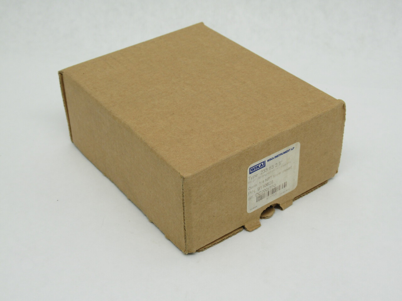 WIKA 9110628 233.53 Liquid-Filled Gauge -30 inHg to 60 psi 2.5" D 1/4" NPT NEW
