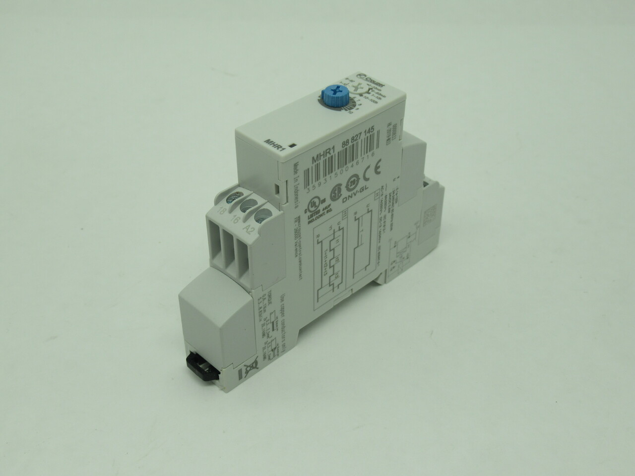 Crouzet 88827145 MHR1 Timer Relay 24-240VAC 24VDC 0.1s-100h NEW