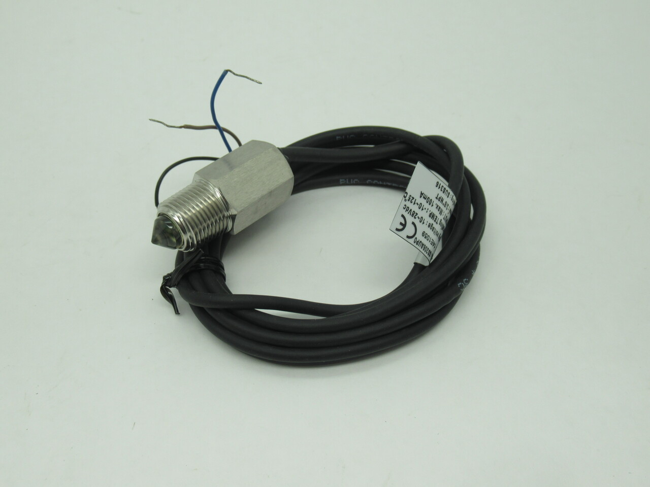 FineTek SD206AUP0 Optical Level Switch 10-28VDC 100mA 3/8" NPT -10-125 Deg C NOP