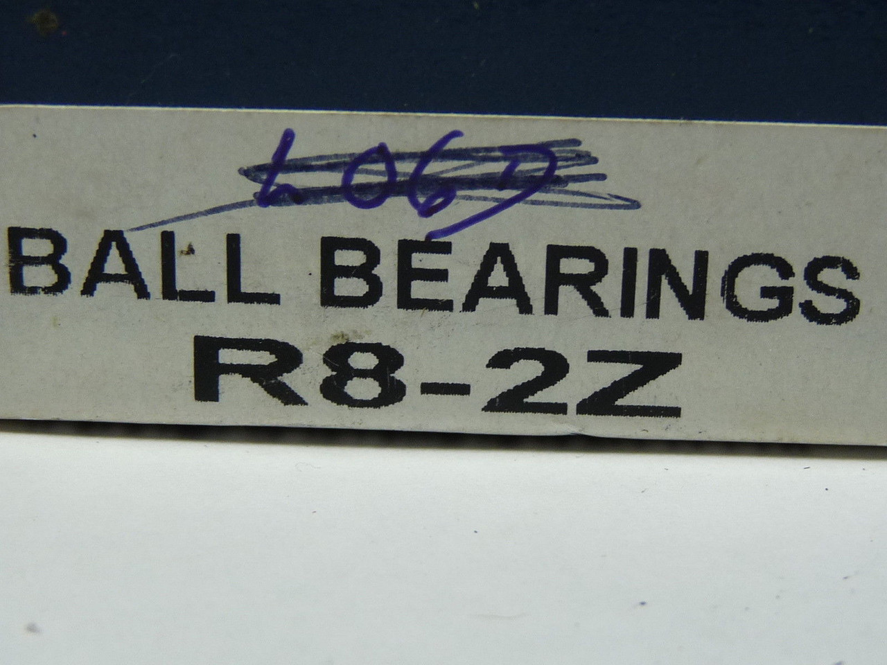 T2 Torrington R8-2Z Shielded Ball Bearing 1-1/8"OD 1/2"ID 5/16"W NEW