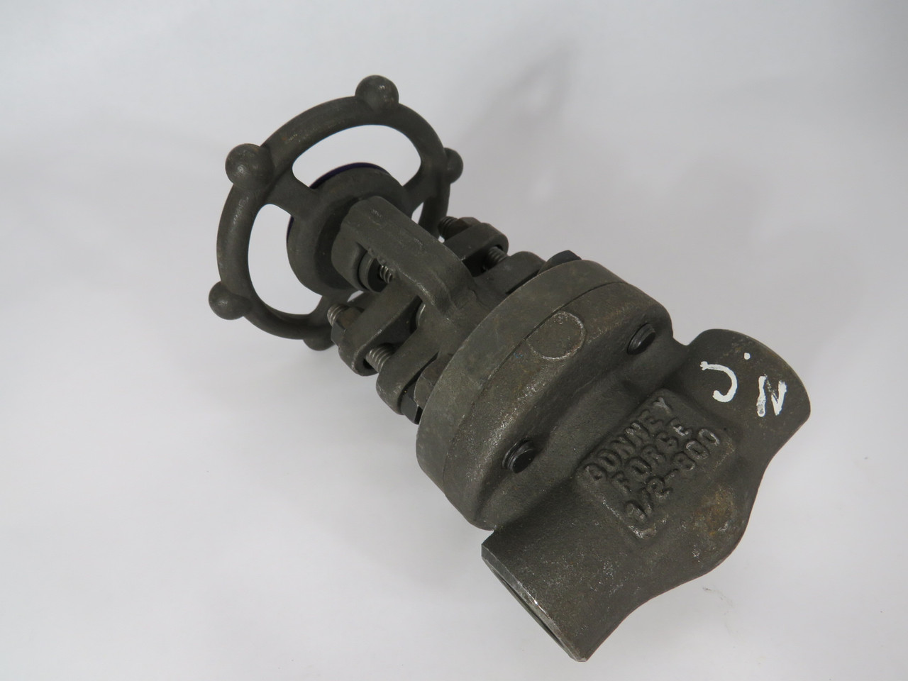 Bonney Forge HL-11-1/2 Gate Valve 1/2" NPT Class #800 SHELF WEAR NOP