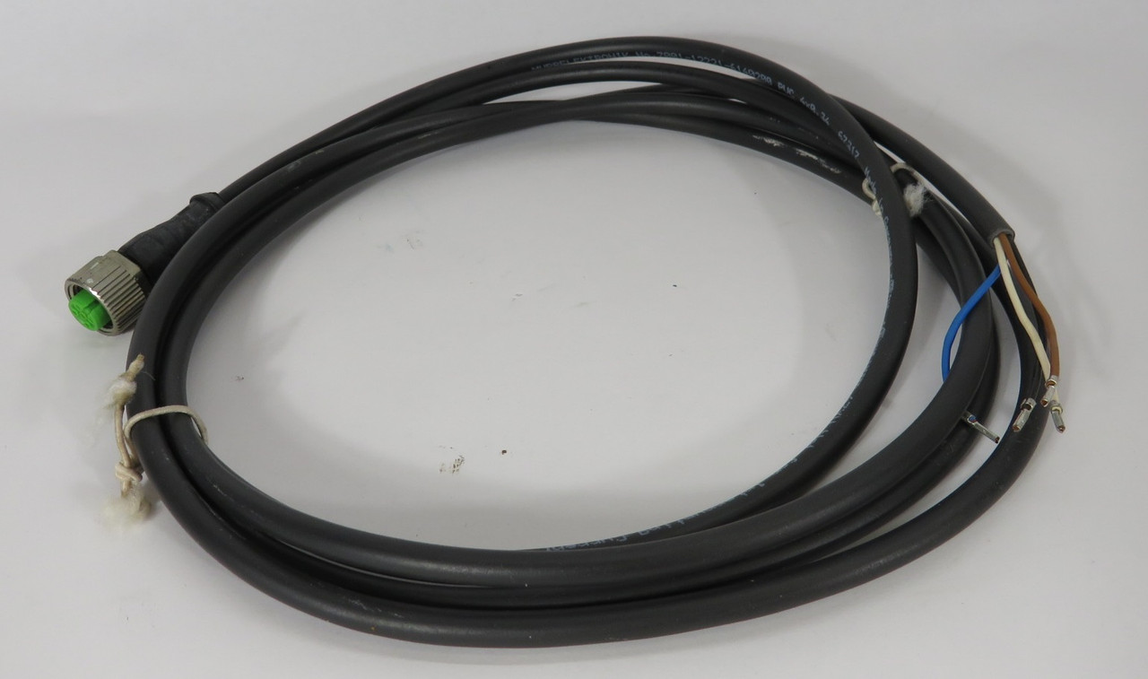 Murrelektronik 7001-12221-6140200 M12 Female Straight Cable 4P 2m NOP