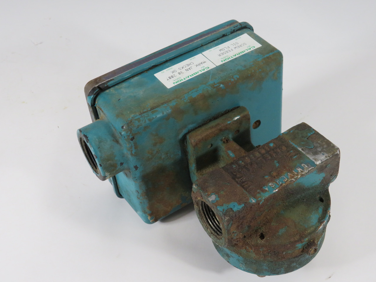 Universal SN-ASB6GM-6-100V.9-A1WR-C-1D Flow Meter 0-6GPM SIGNIFICANT RUST USED