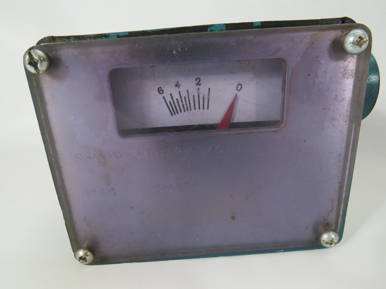 Universal SN-ASB6GM-6-100V.9-A1WR-C-1D Flow Meter 0-6GPM SIGNIFICANT RUST USED
