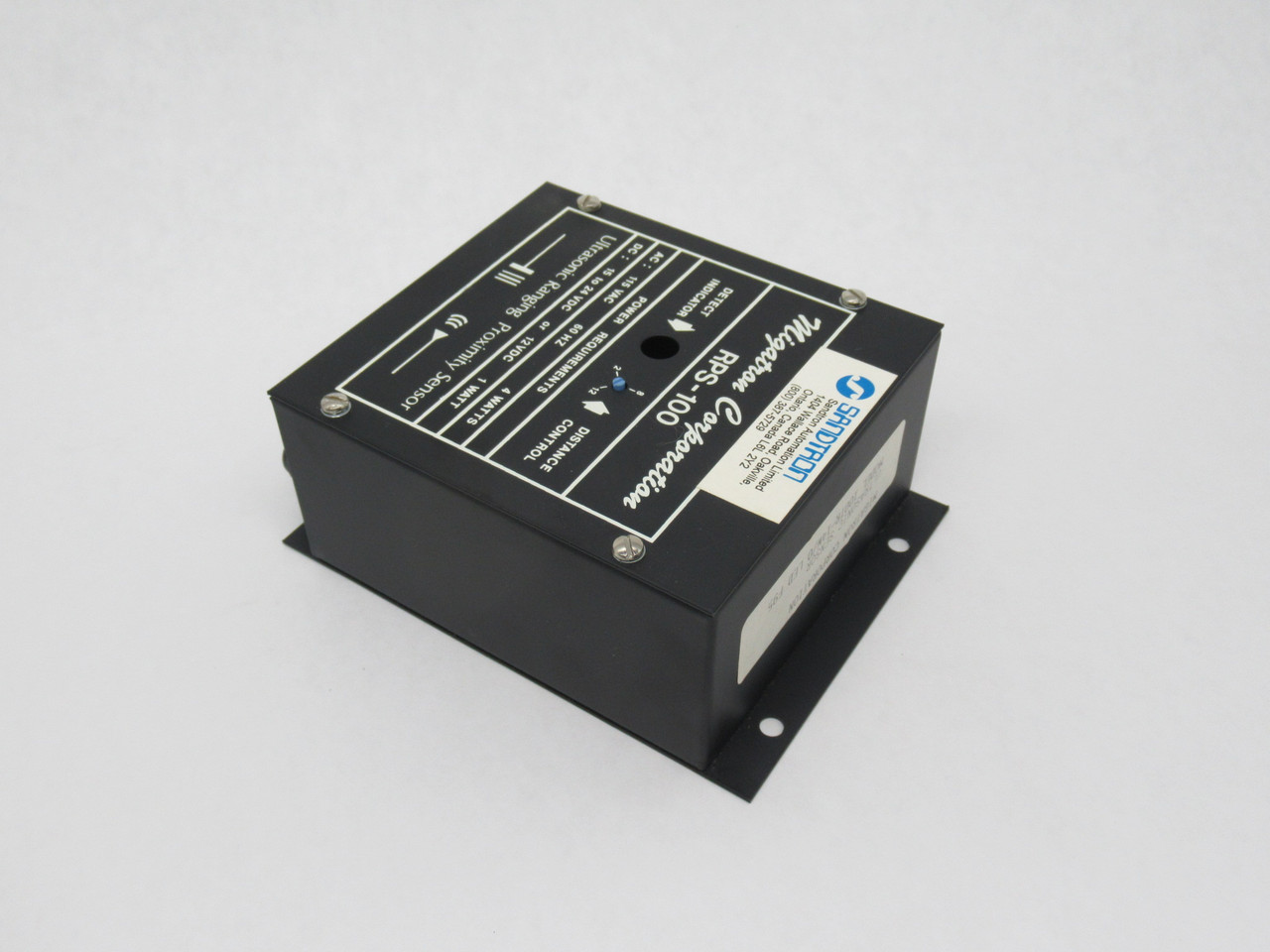 Migatron RPS-100TR-14 Ultrasonic Sensor w/o LED 2-14" Range SHELF WEAR NEW