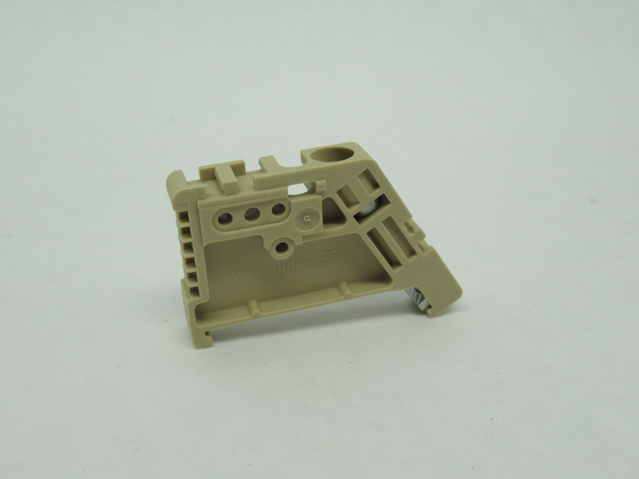 Weidmuller EW35 Terminal Block End Bracket Beige Lot of 35 NOP