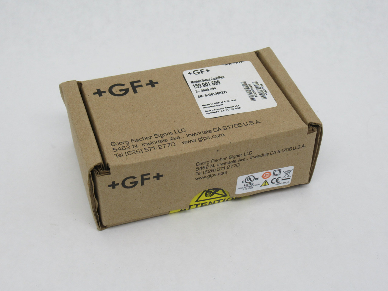 Georg Fischer 159001699 Conductivity/Resistivity Module MISSING CONNECTOR NEW