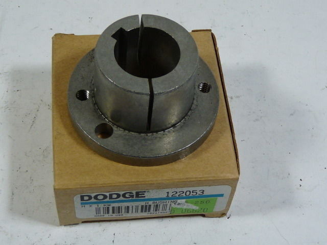 Dodge HX1-KW 122053 QD Bushing 1-5/8"OD 1"ID 1-1/4"LTB 2-1/2"FD NO HARDWARE NEW