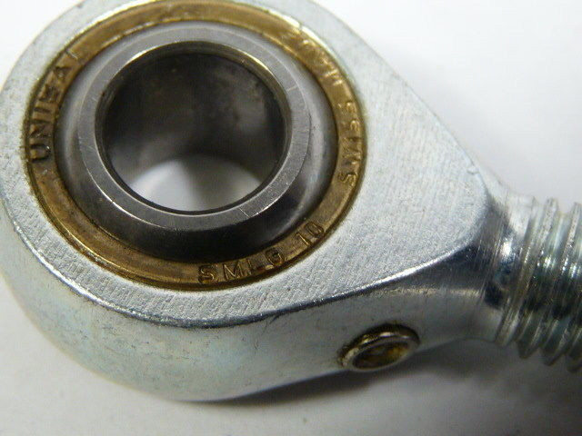 Delemont SMLG-10 Male Left Hand Rod End 10mm Bore M10x1.5 Thread NOP