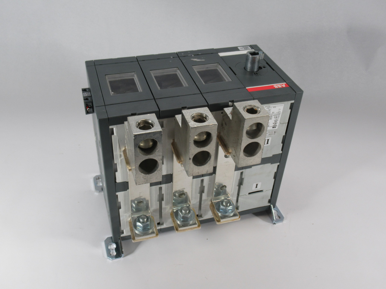 ABB OT600U03C Manual Change-Over Switch 600A 3-Pole USED