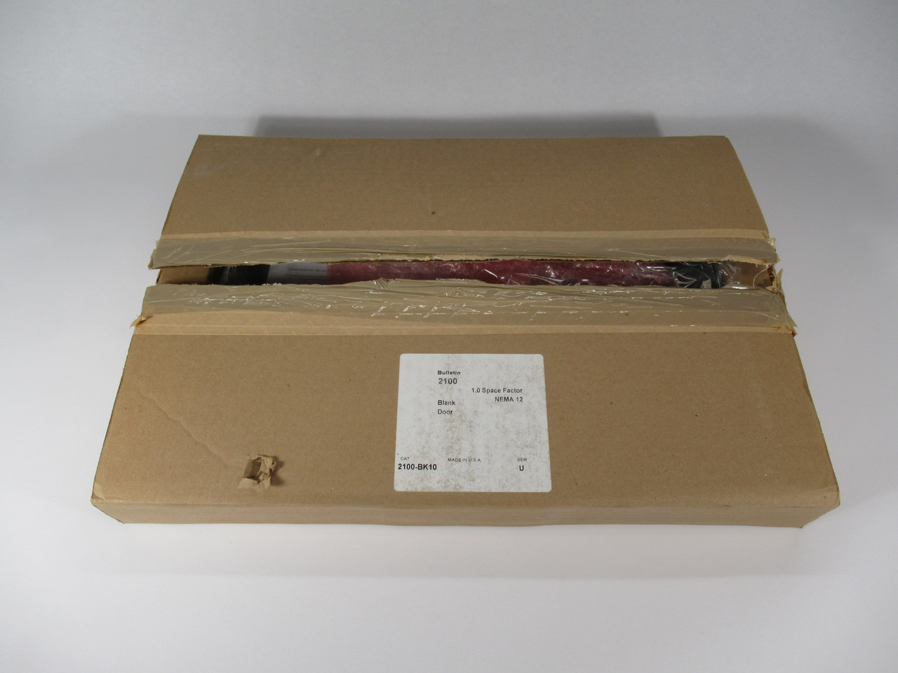 Allen-Bradley 2100-BK10 Series U Blank Unit Door 1.0 Space Factor SHELF WEAR NEW