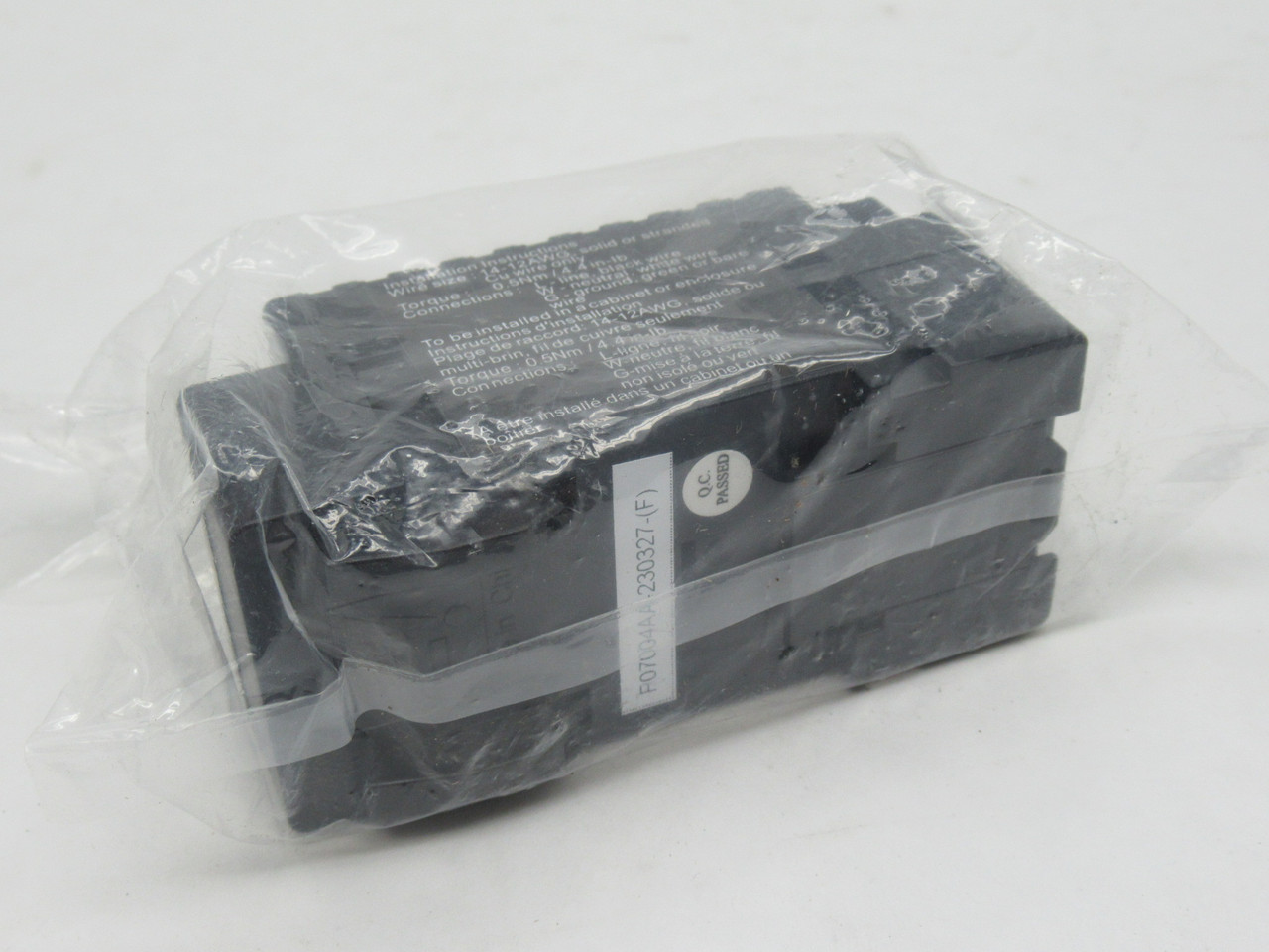 Weidmuller 6720005430 Duplex DIN-Rail Receptacle 15A 120VAC NWB