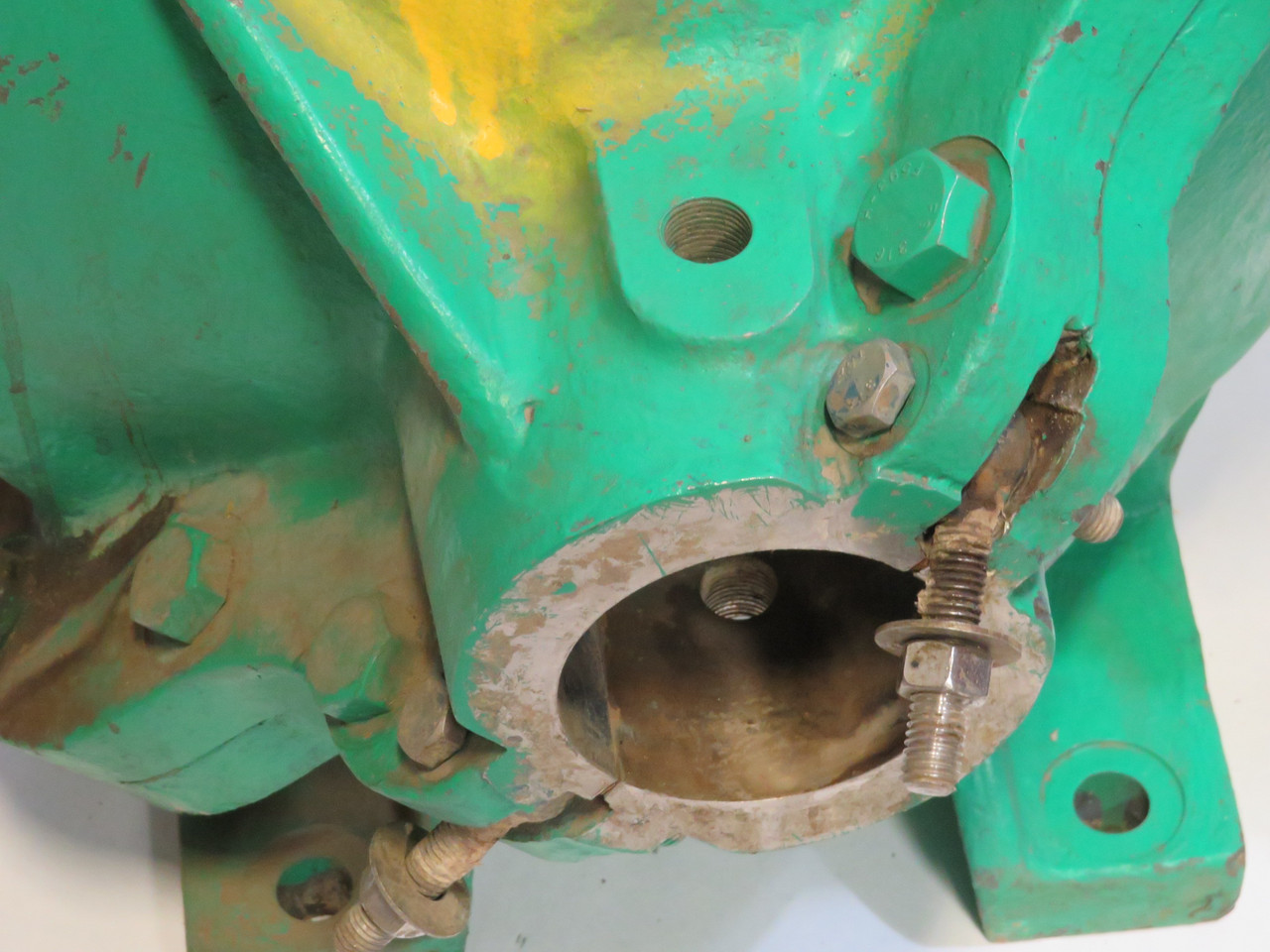Generic Green Pump Casing Inlet: 8"ID Outlet: 5-3/4"ID SHELF WEAR USED
