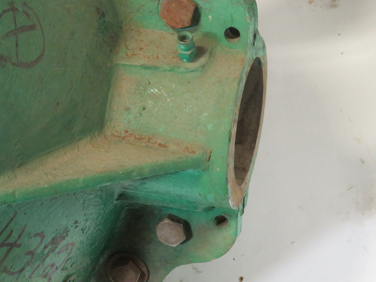 Canada Pumps Pump Casing Inlet:5-3/4"ID Outlet:3-7/8"ID MISSING BOLTS USED