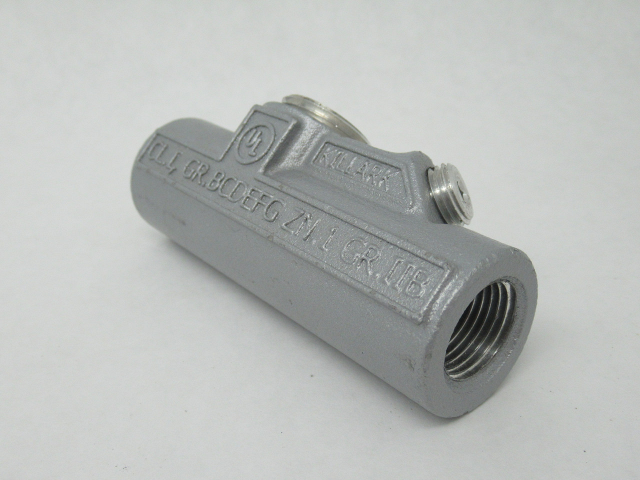 Killark ENY-1 Aluminum Seal Fitting 1/2" Female/Female NOP