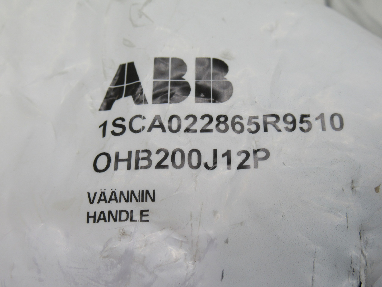 ABB OHB200J12P 1SCA022865R9510 Pistol External Disconnect Handle HOLEY BAG NWB