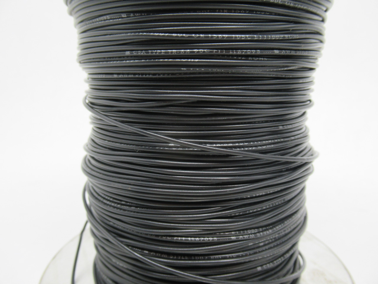 Generic TR64 Hook-Up Wire 24AWG 300V AWM 1007/1569 Black LENGTH REMOVED NOP
