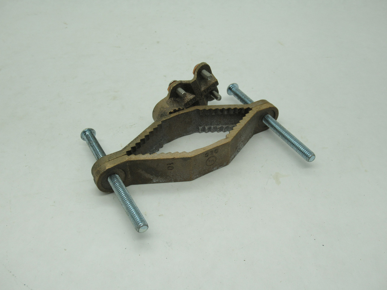 Greaves G15 Bronze Water Pipe Ground Clamp 2-1/2 to 4" IPS SHELF WEAR NOP
