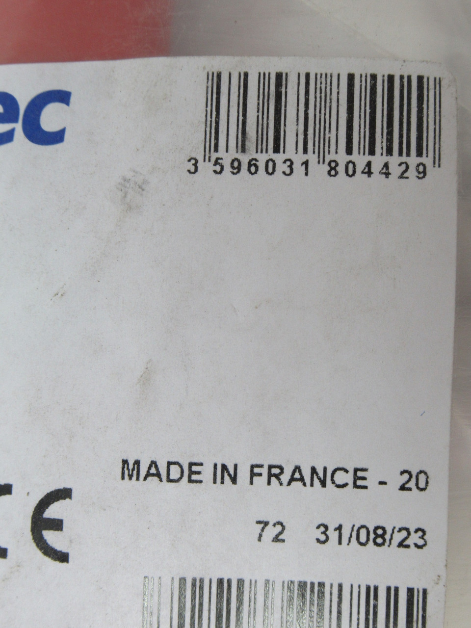 Socomec 142E2111 External Operation Disconnect Handle 0-1 S2 Red HOLEY BAG NWB
