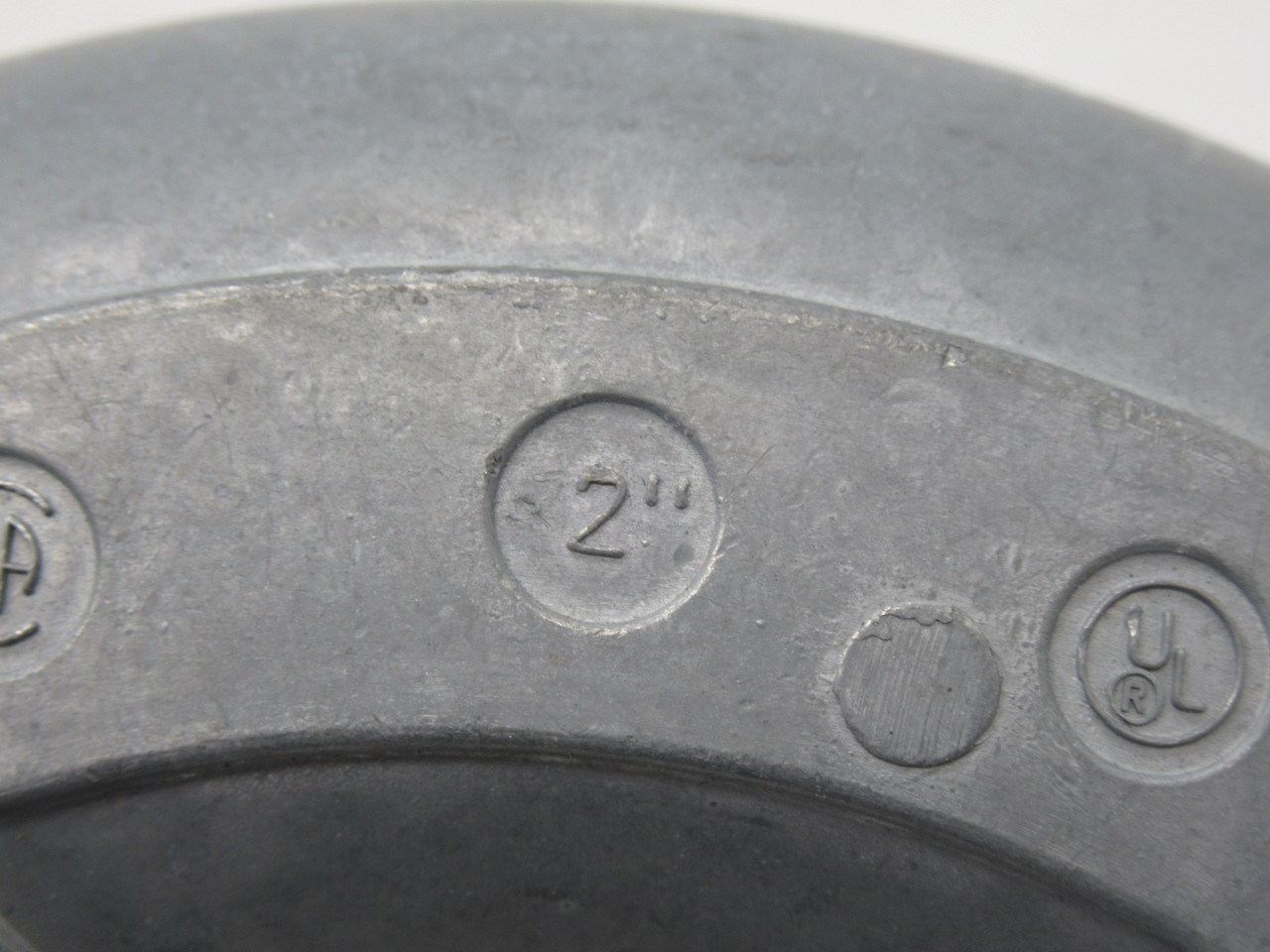 Bridgeport 475-LT2 Cast Zinc Liquid-Tight Fitting 90-Degree Elbow 2" NOP