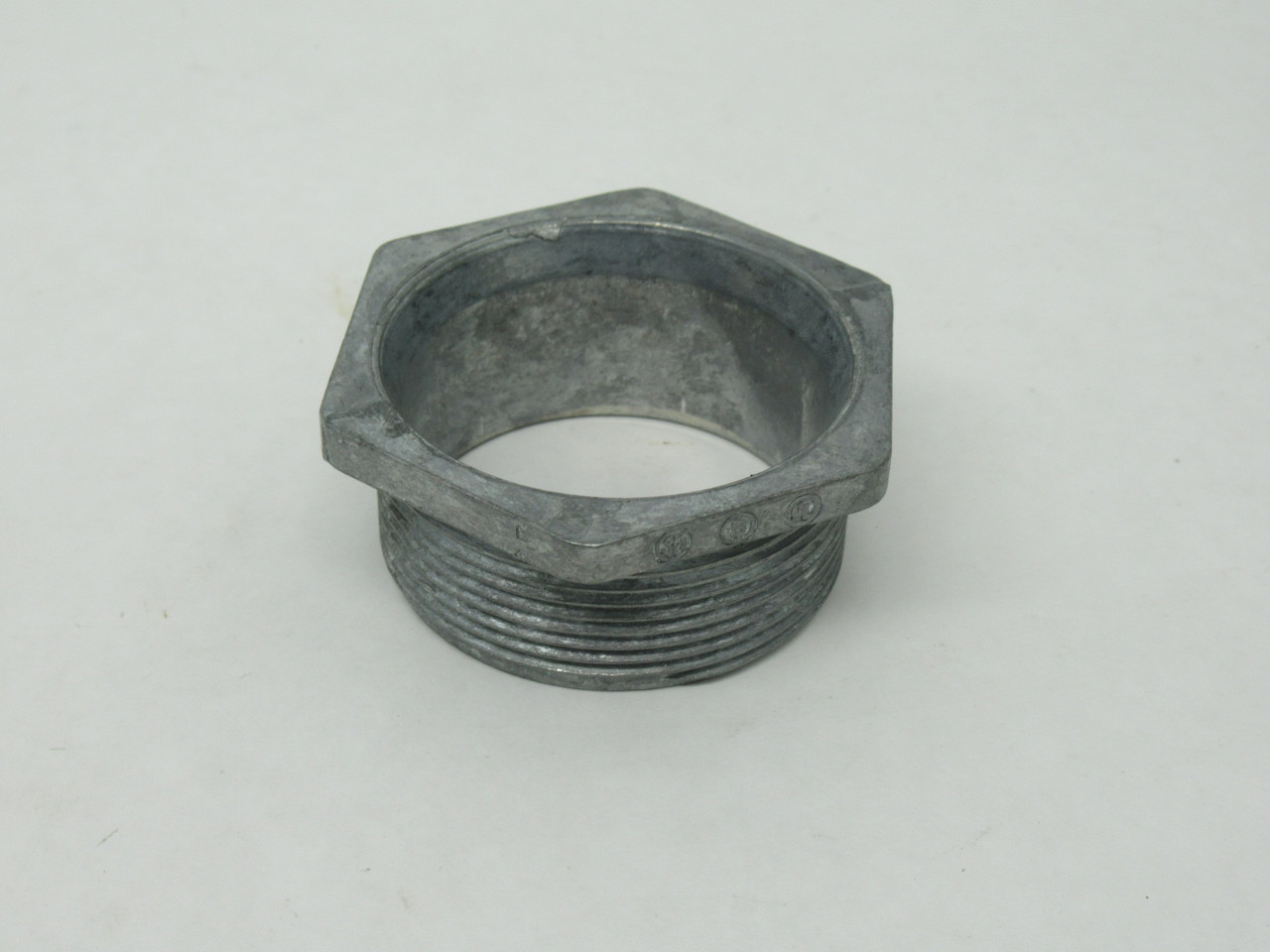 Bridgeport 1107-DC Die-Cast Zinc Conduit Nipple 2" NOP