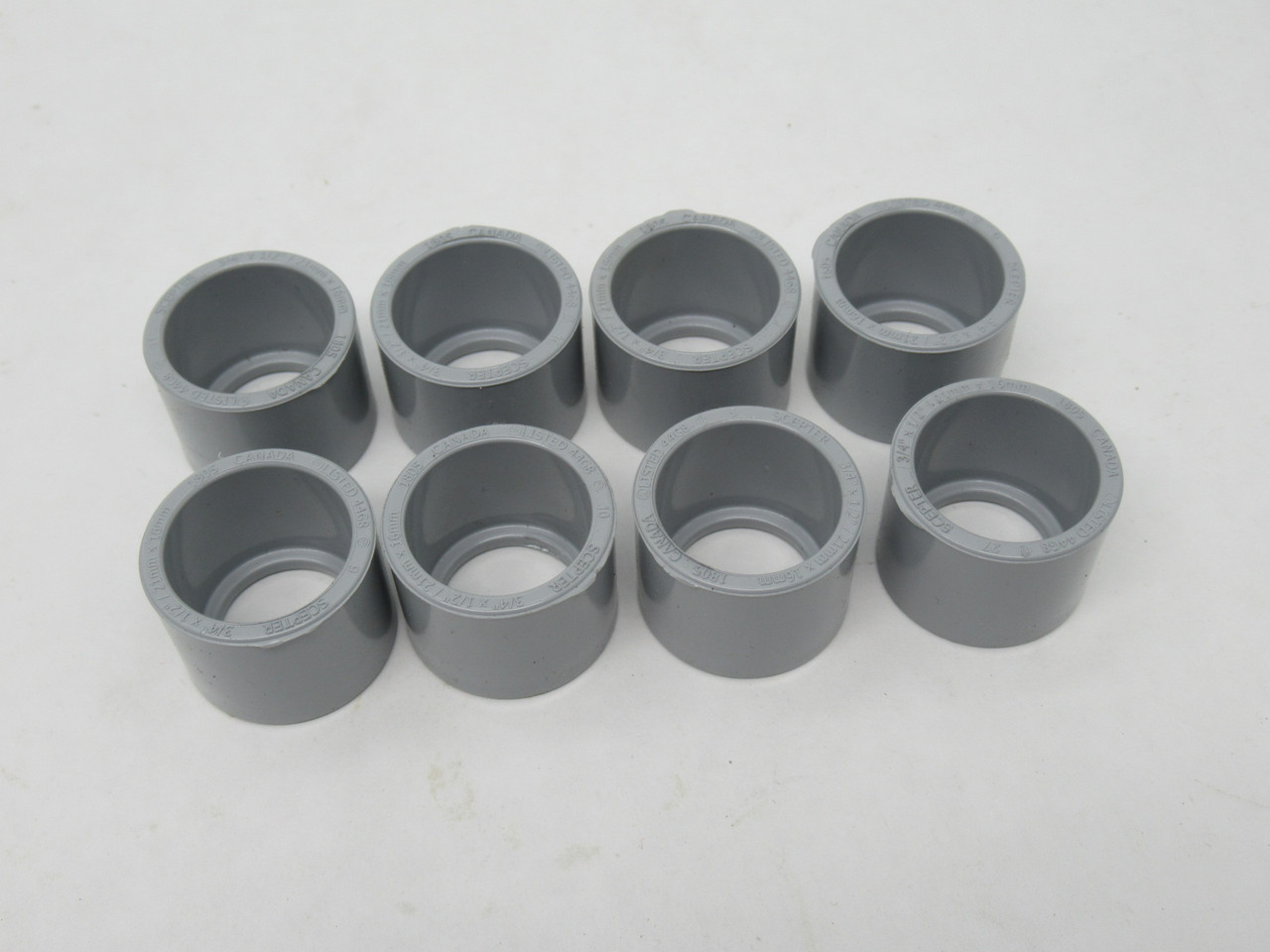 Scepter 1805 Reducer Bushing 3/4"x1/2" Lot of 8 NOP