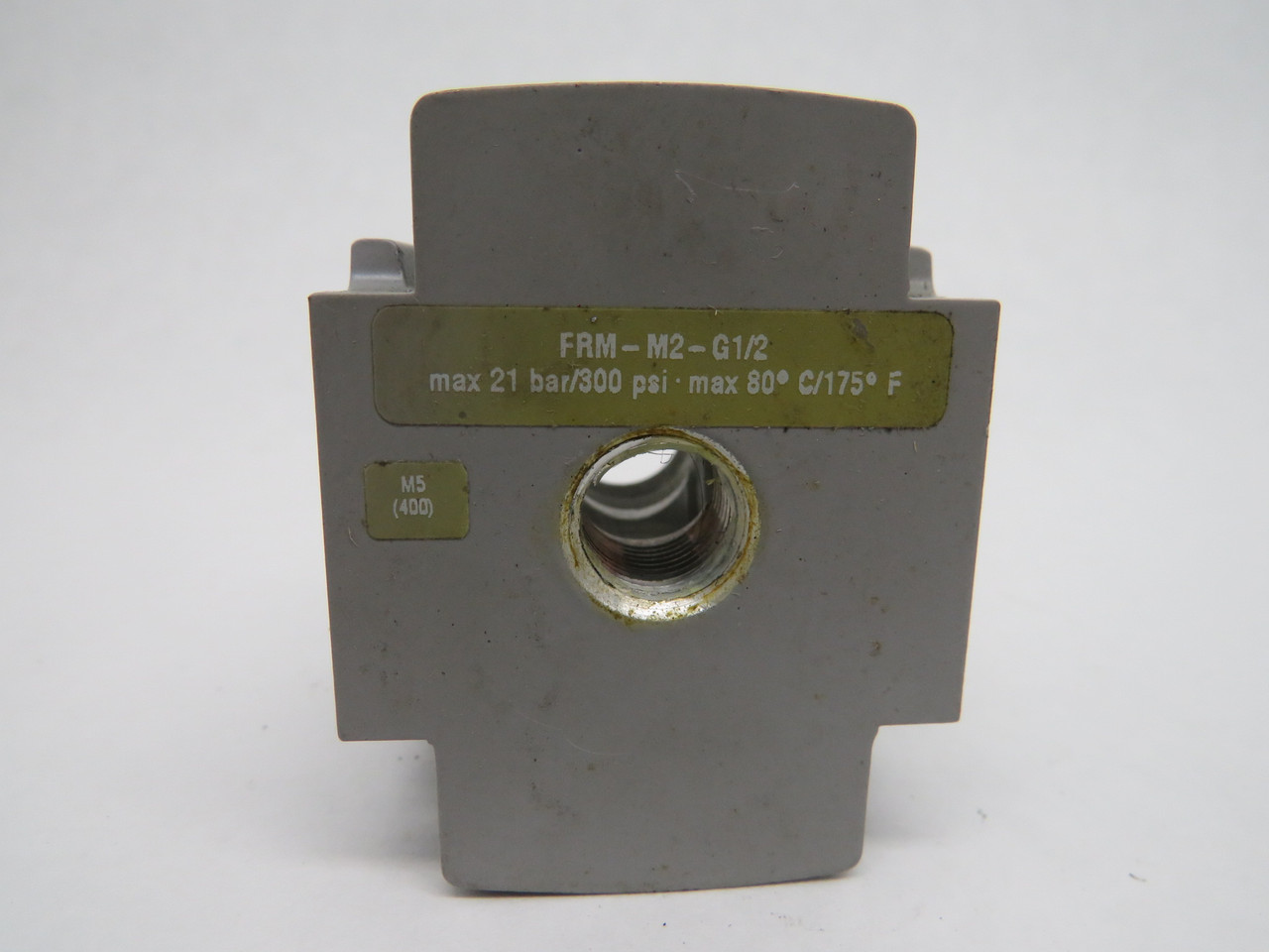 Festo 182971 FRM-M2-G1/2 Branching Module 21 bar 300 psi USED