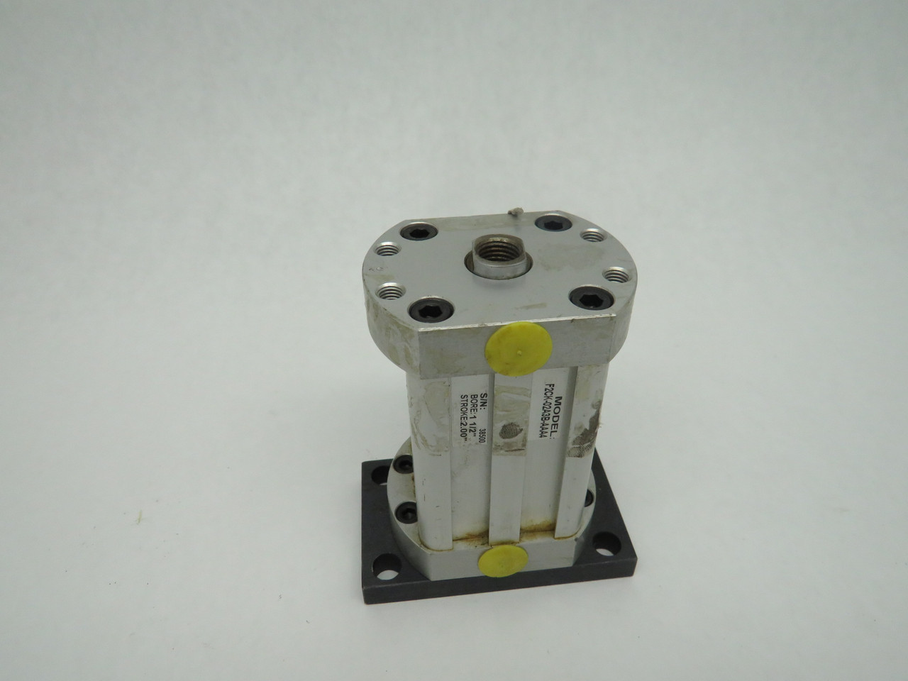 Numatics F2CK-02A3B-AAA4 Pneumatic Cylinder 1 1/2in Bore 2in Stroke USED